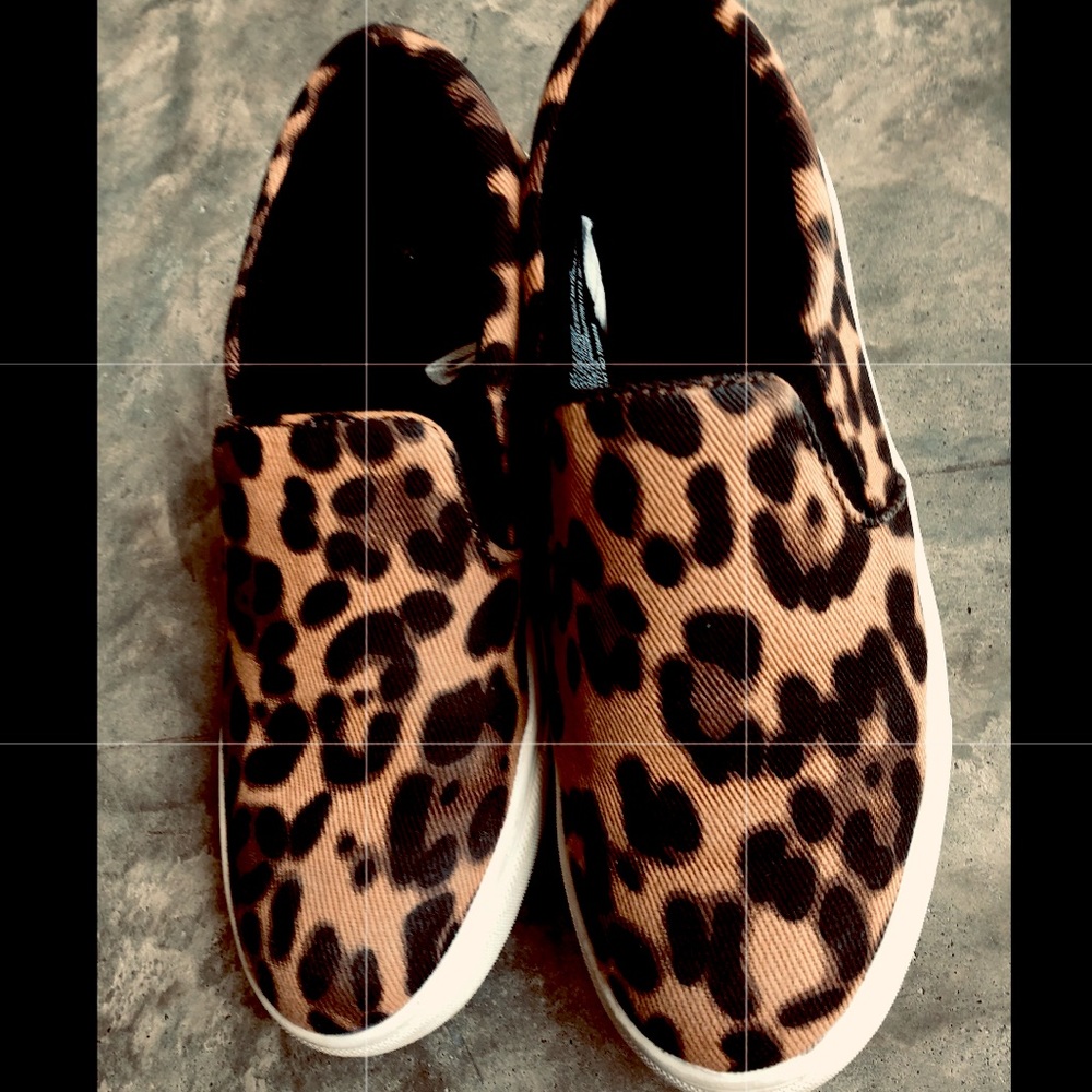 🍉Leopard print Canvas Sneakers